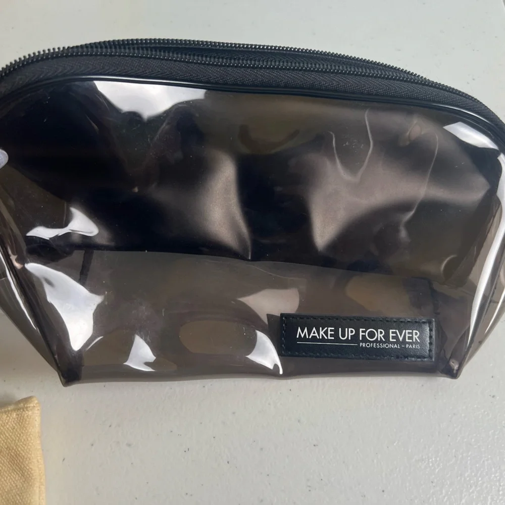 Makeup Forever Black PVC makeup bag & Sephora Cosmetic Bag